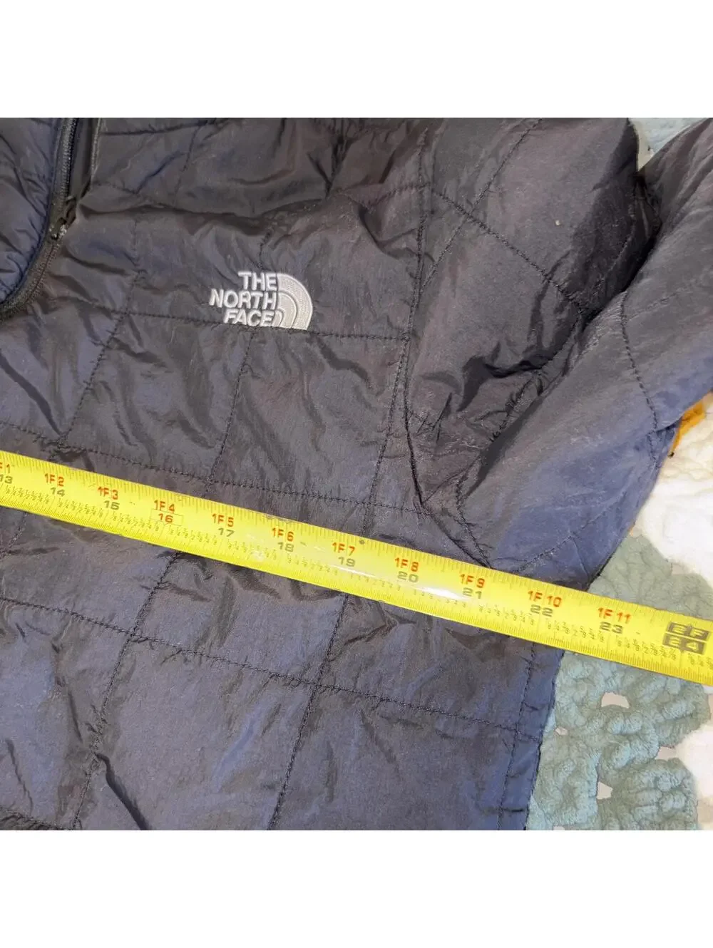 The North Face Black Quilted Mens Large Jacket Lightweight Outdoors North Face